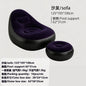 Inflatable sofa chair + foot pump